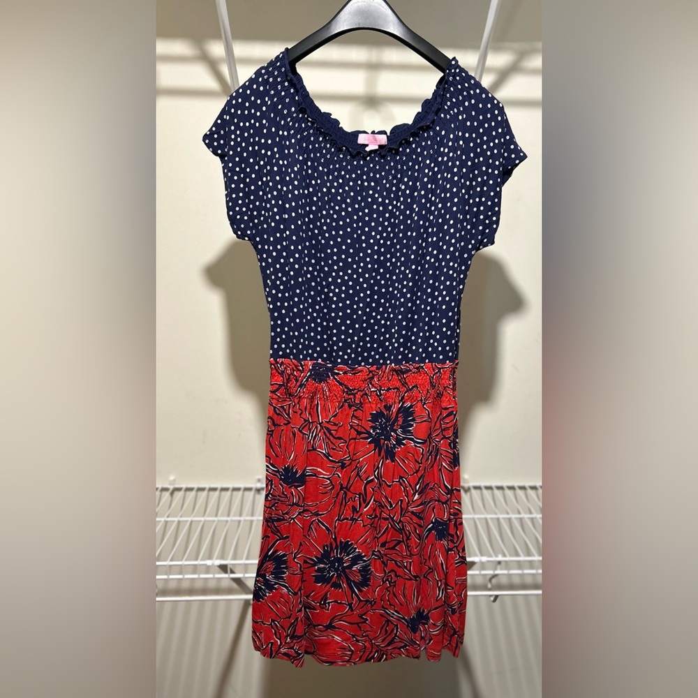 GUC-Lilly Pulitzer cotton stretch dress